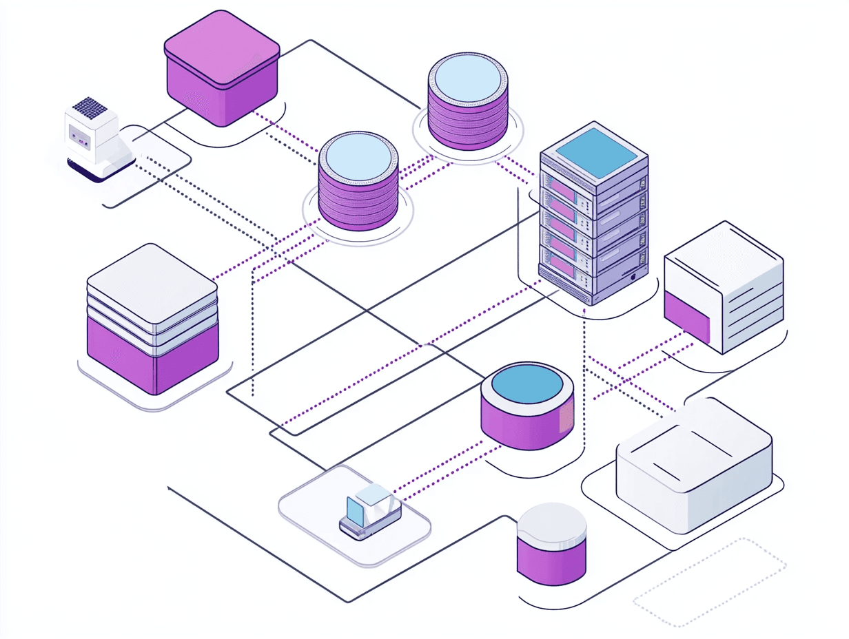 High-level diagram of AWS cost optimization, scalability, and security